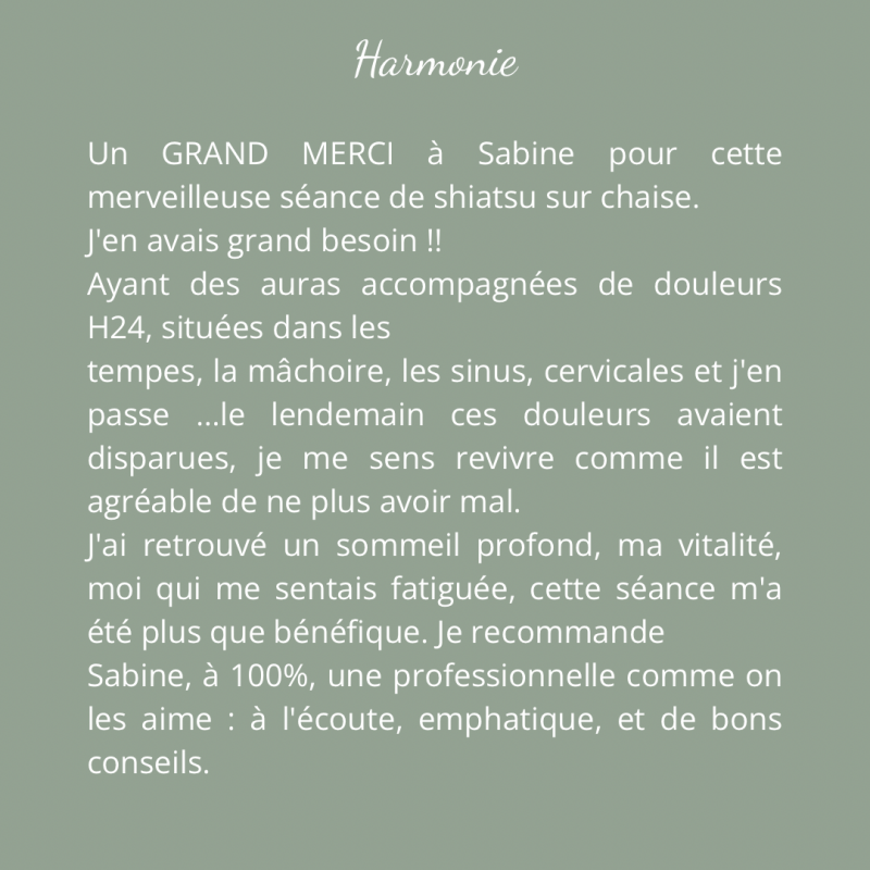avis harmonie