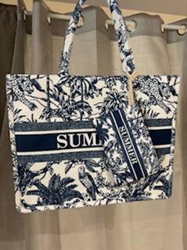 Sac summer bleu