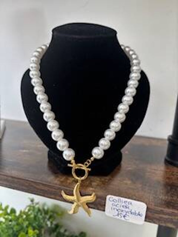 Collier etoiles de mer