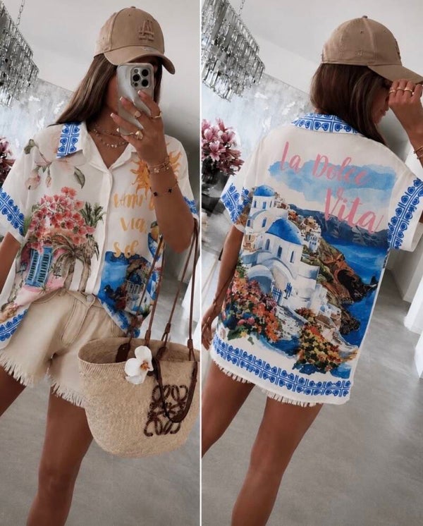 Chemise oversize dolce vita