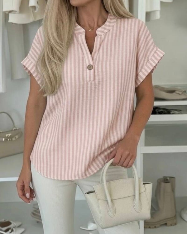 Top Maïna rose