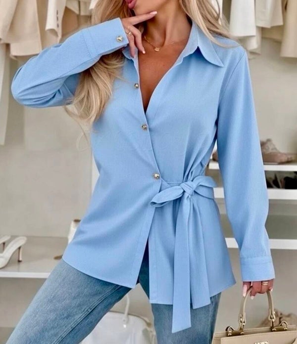 Blouse Camille Bleu ciel