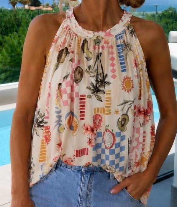 Top fluide chloé