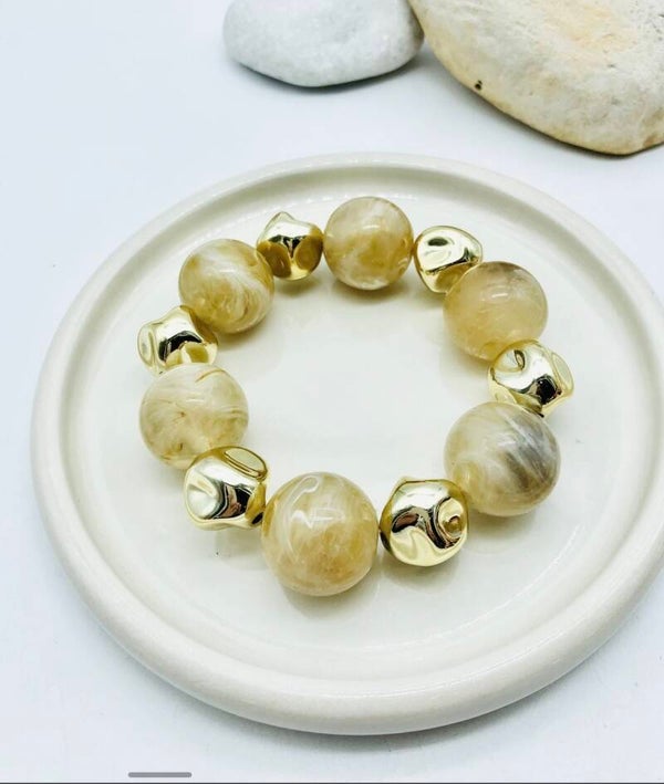 Bracelet beige