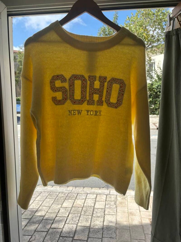 Pull SOHO jaune