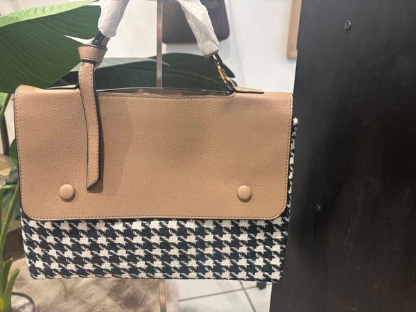 Sac à main tweed petit format