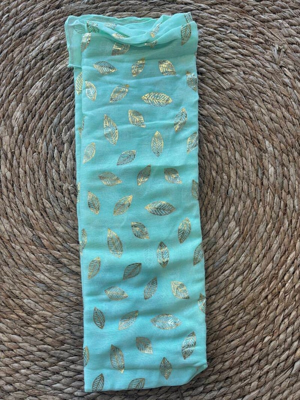Foulard Angelina vert pastel