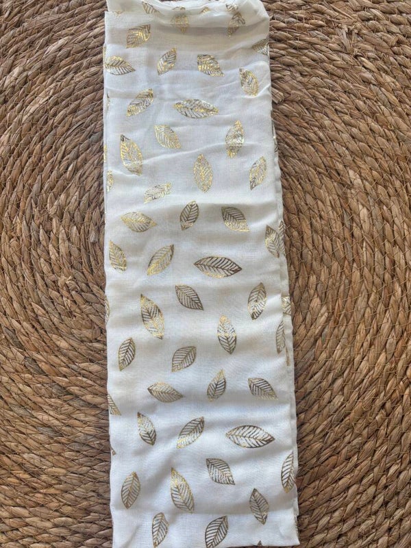 Foulard angelina blanc