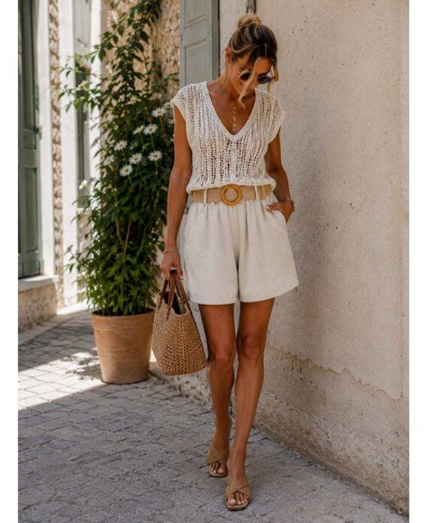 Short Tiago beige