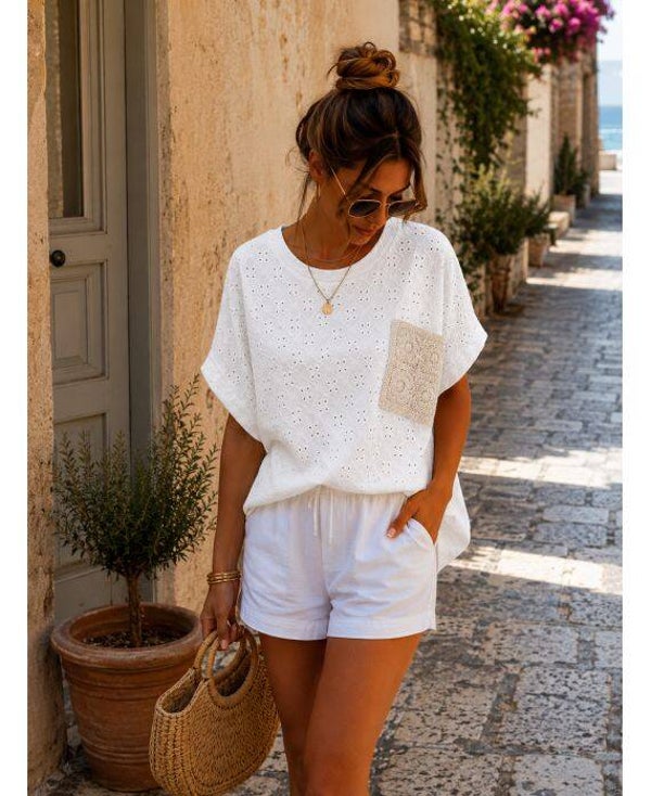 T-shirt Sandro blanc