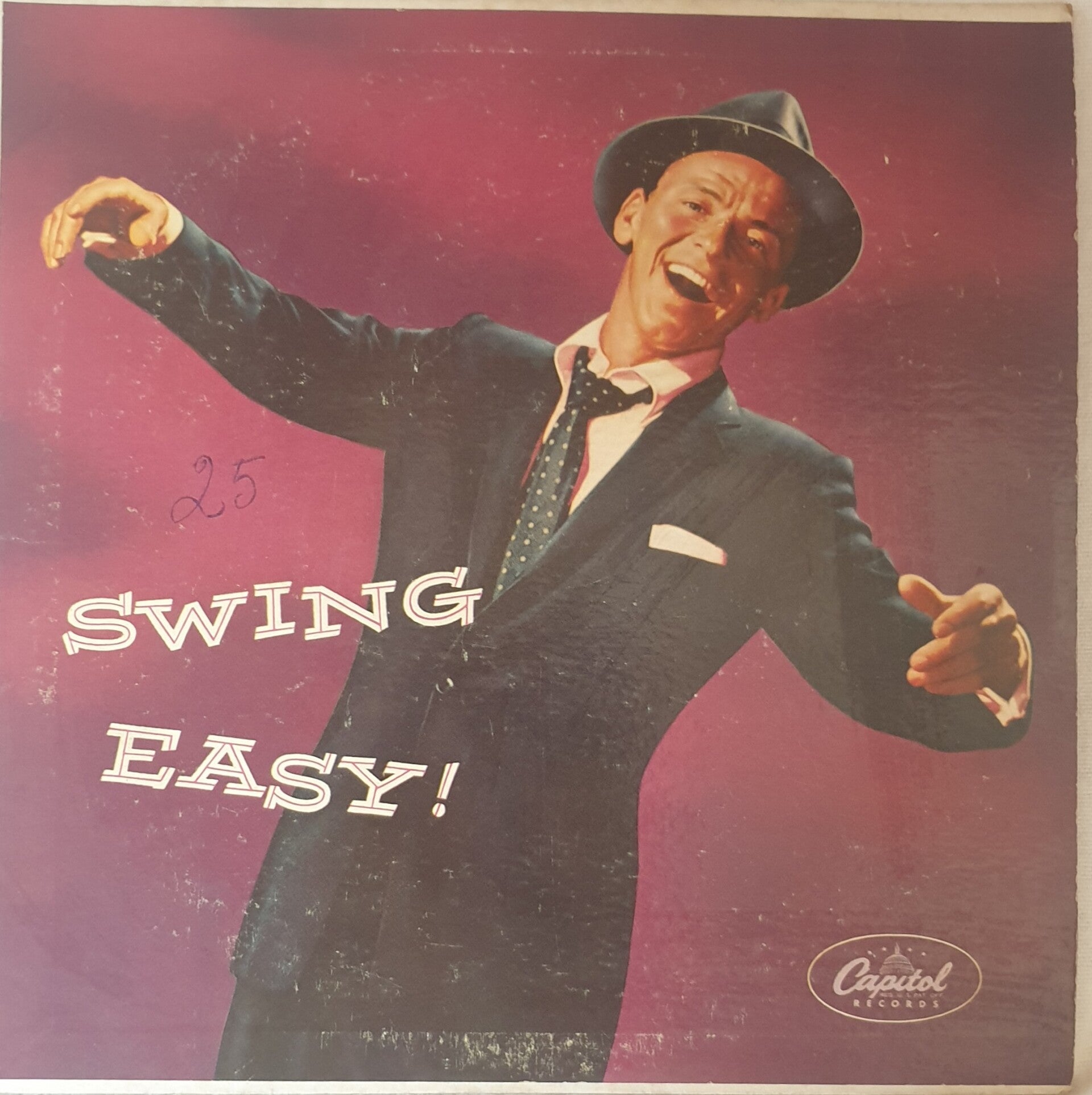 10 inch elpee Frank Sinatra - Swing easy!