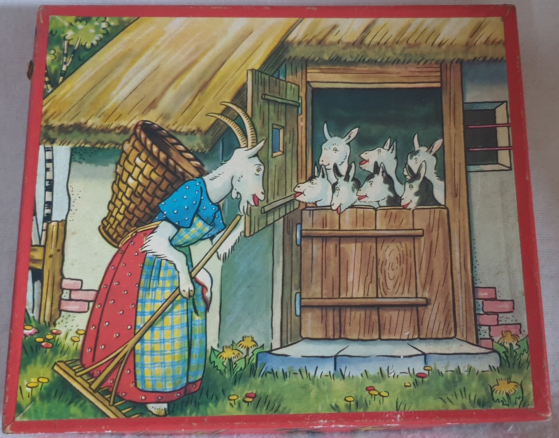 Puzzel geitjes 16 stukjes