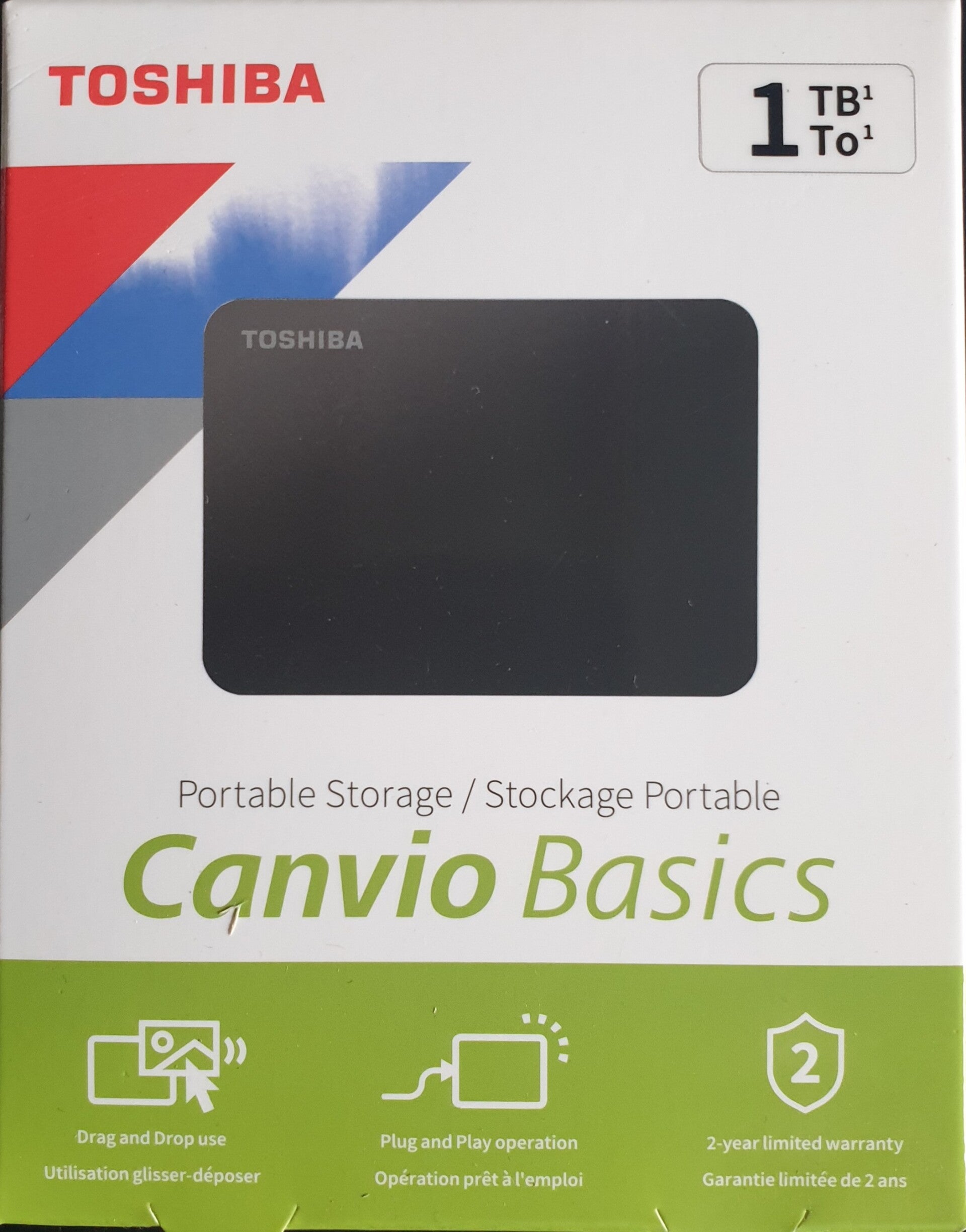 Toshiba Canvio basics 1tb usb 3.0