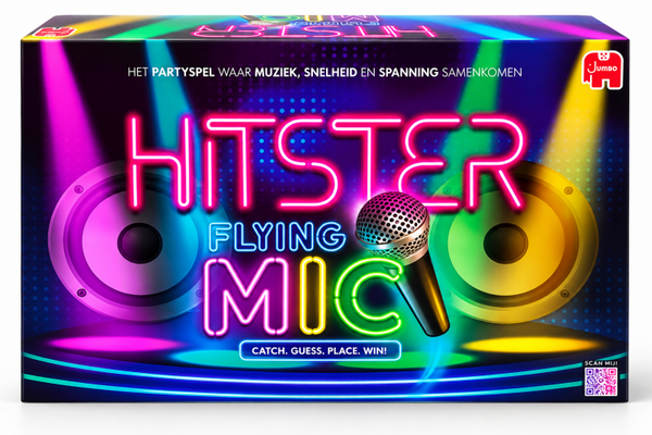 Hitster Flying Mic – Het ultieme muziekfeest voor thuis