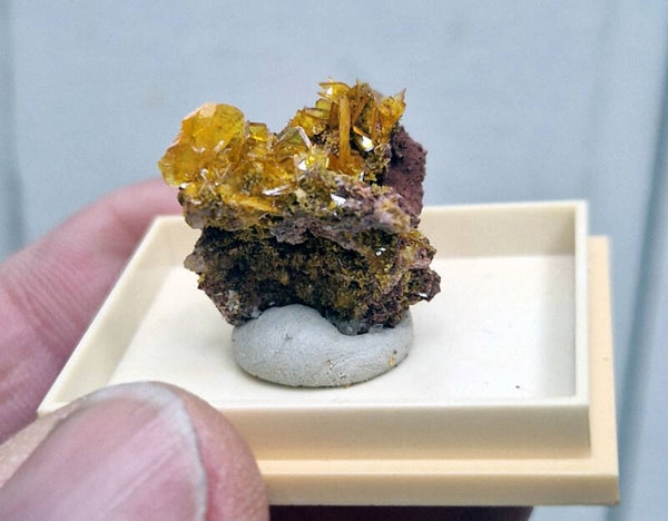 Wulfenite + Mimetite