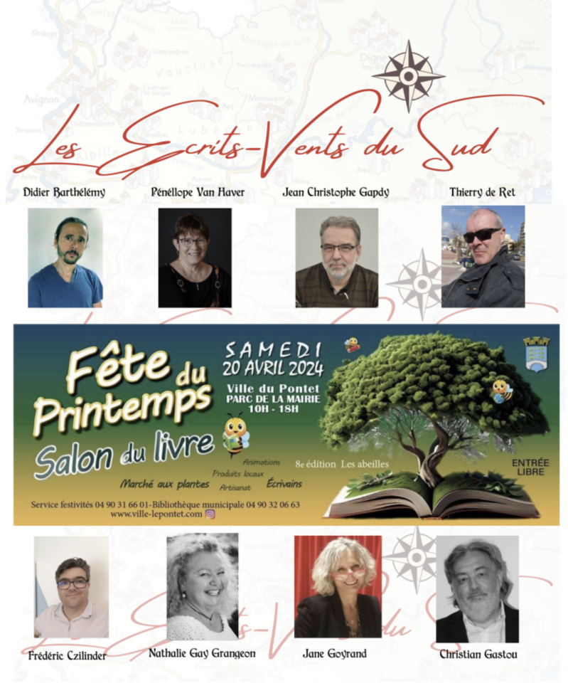 affiche salon du livre 