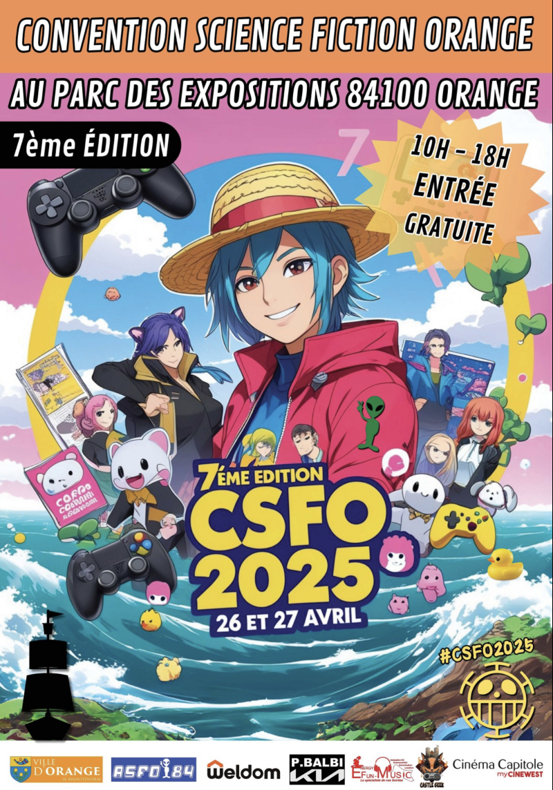 Affiche convention science fiction 