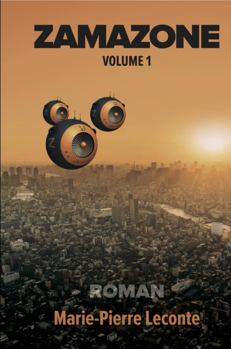 couverture roman zamazone Marie Pierre Leconte
