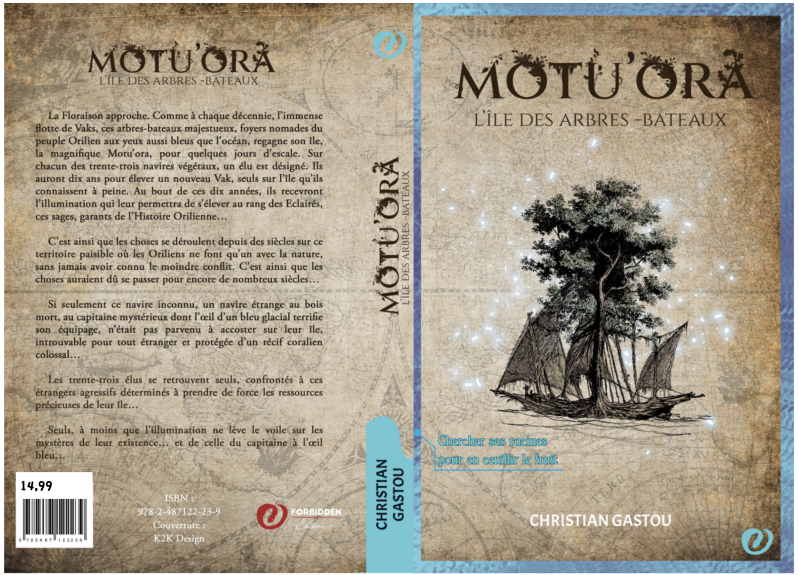 Motu'ora, couverture à plat 