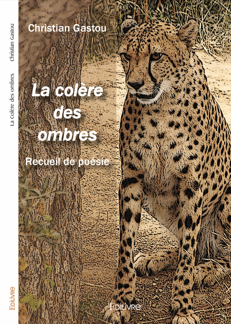 Recueil de Poésie - La colère des ombres - Editions Edilivre - Auteur Christian Gastou 