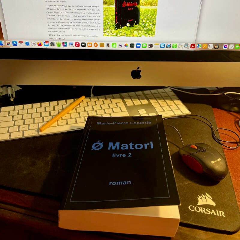 Roman de Fantasy - Auteur Marie Pierre Leconte