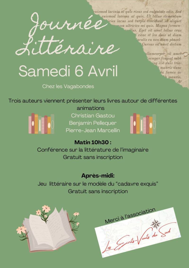 Journée littéraire Miramas, dédicaces, conférence, SF,  Fantasy 