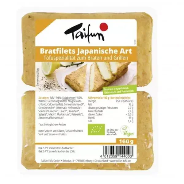 Tofu-Bratfilets Japanische Art 8x160g