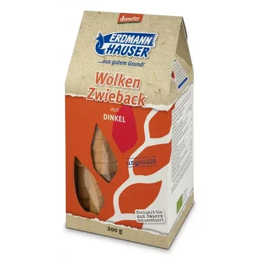 Wolken Zwieback aus Dinkel ungesüßt 6x200g