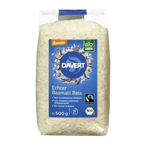 Echter Basmati Reis duftend Fairtrade 8x500g
