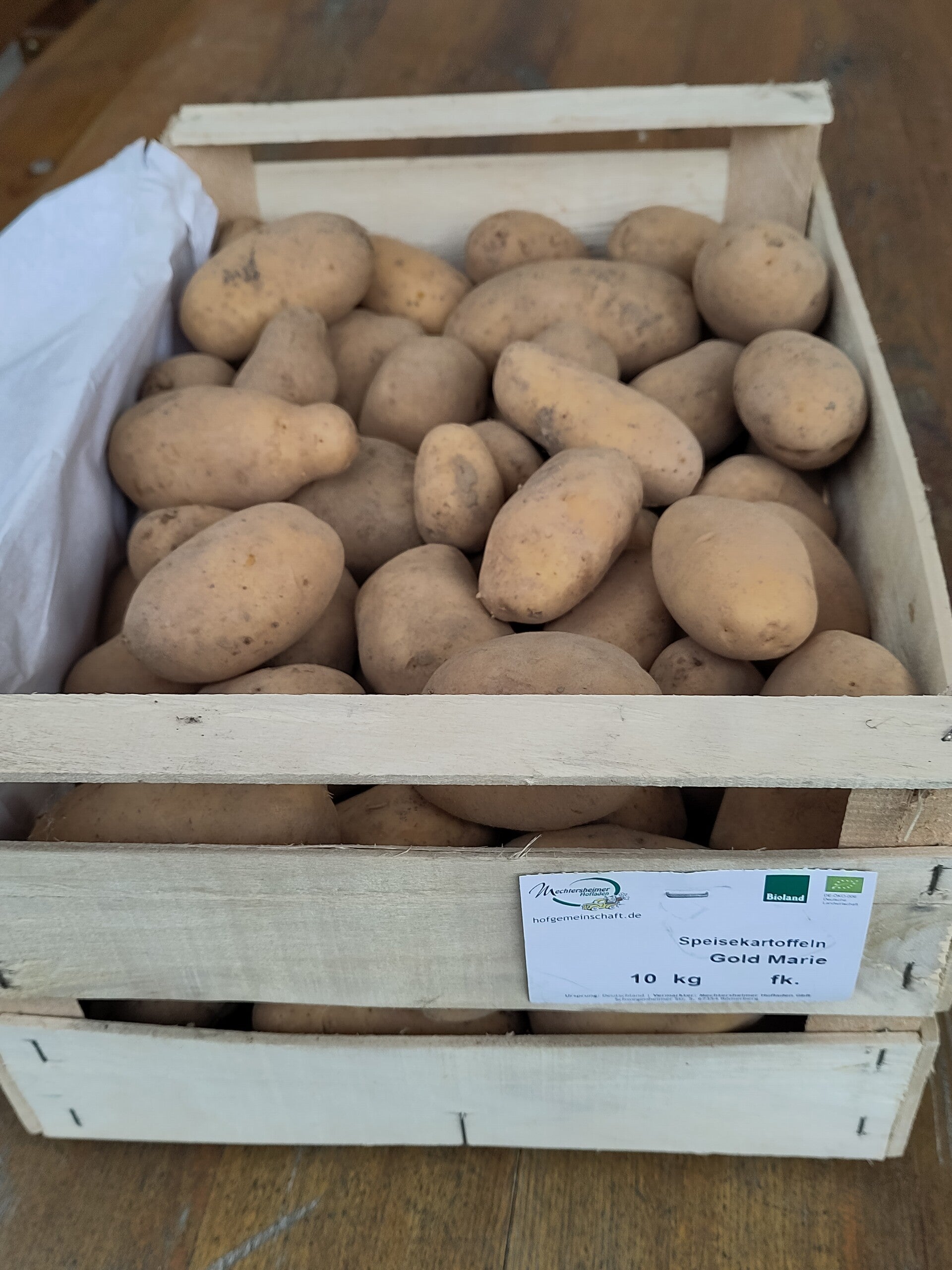 Bioland Kartoffeln Otolia, 12,5kg Kiste vfk.