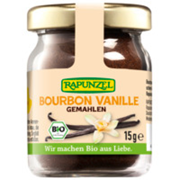 RAPUNZEL Vanillepulver Boubon 6x15g