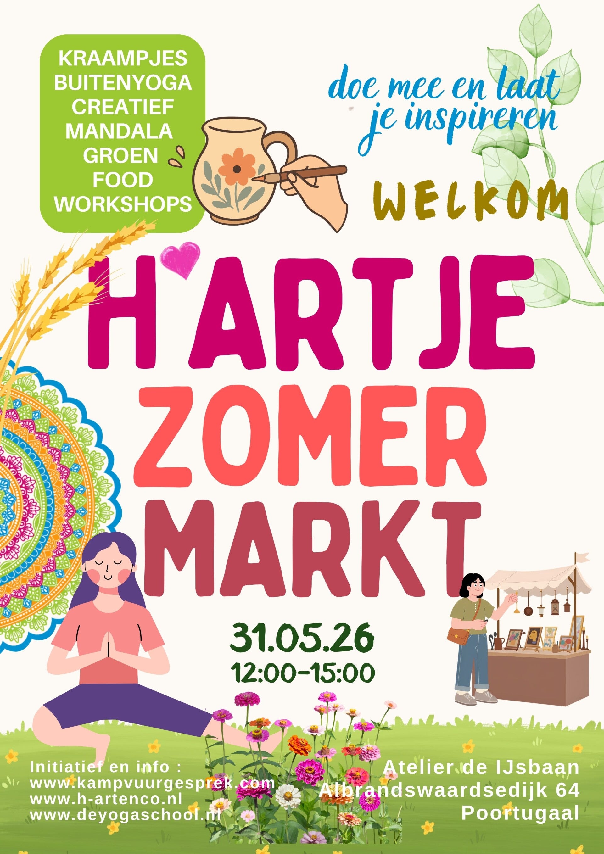 potje van klei met allemaal sliertjes. keramiek workshop in Poortugaal