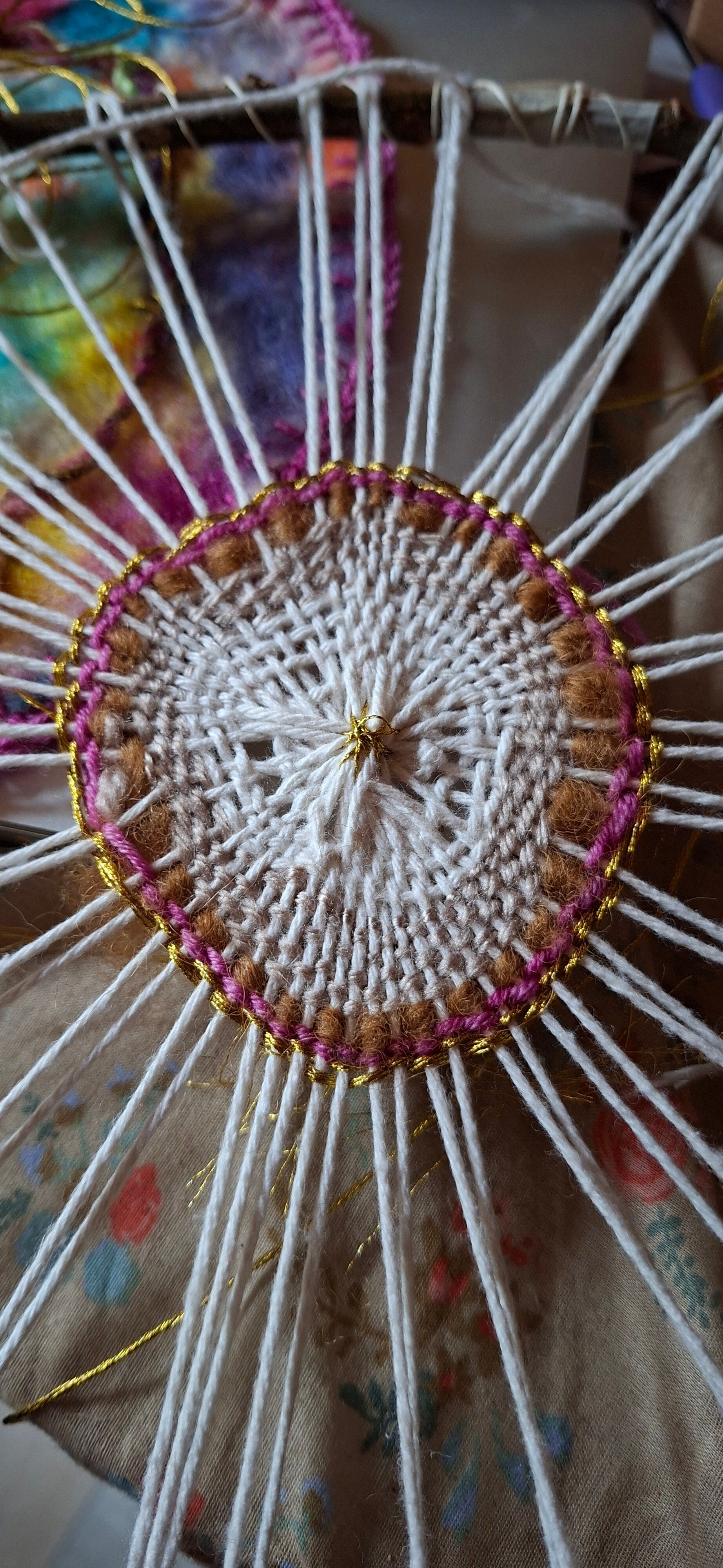 Intuïtief mandala weven