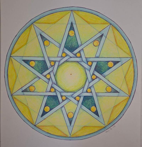 Workshop MANDALA TEKENEN   30 oktober vrijdag ochtend 1x