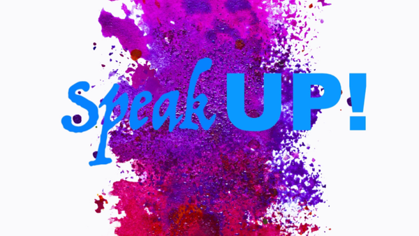 Inschrijving als spreker bij Speak UP!