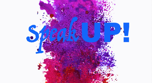 Speak UP! inschrijving 30 mei 2020
