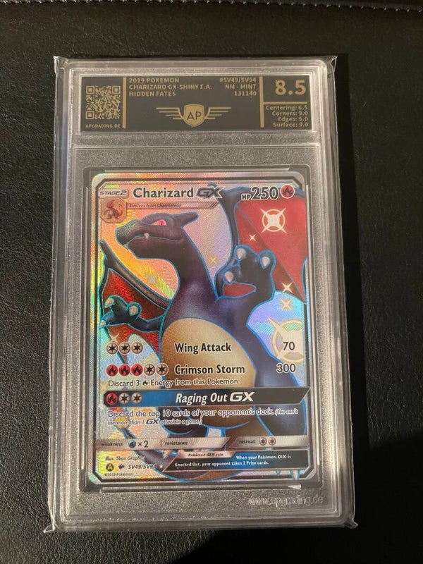 Charizard GX secret AP 8.5