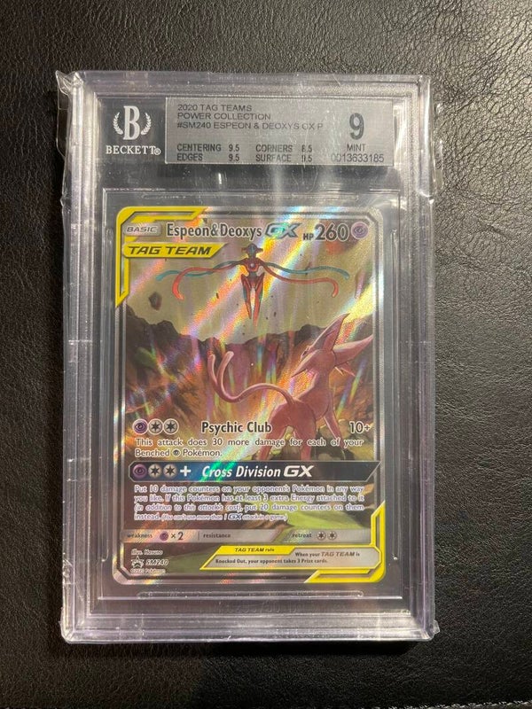 Espeon & Deoxys GX Becket 9,0