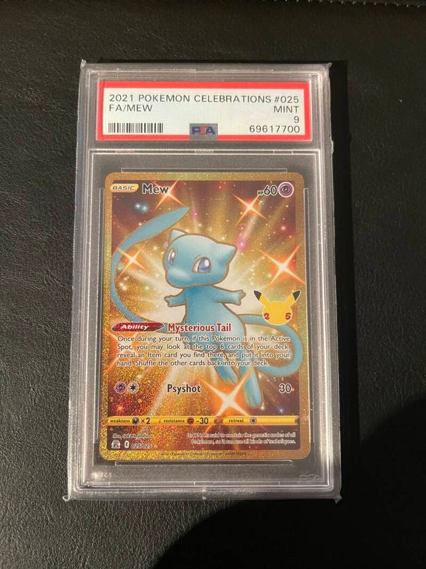 Mew Celebration PSA 9
