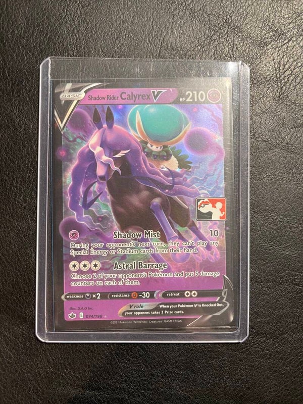 Shadow Rider Calyrex V Play Promo