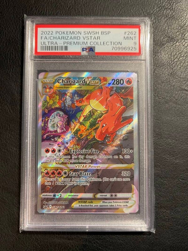 Charizard vstar psa 9