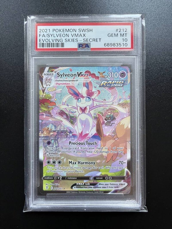 Sylveon VMAX Alt art PSA 10