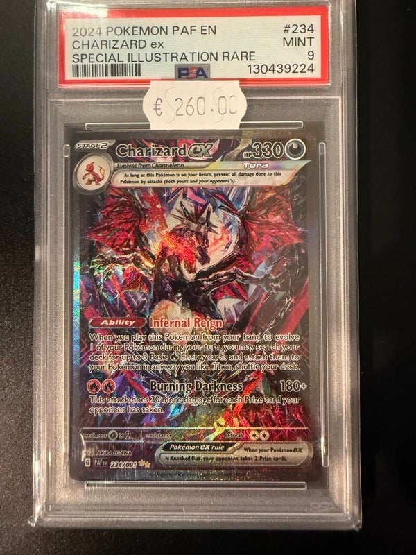PSA 9 Charizard EX SIR PAF