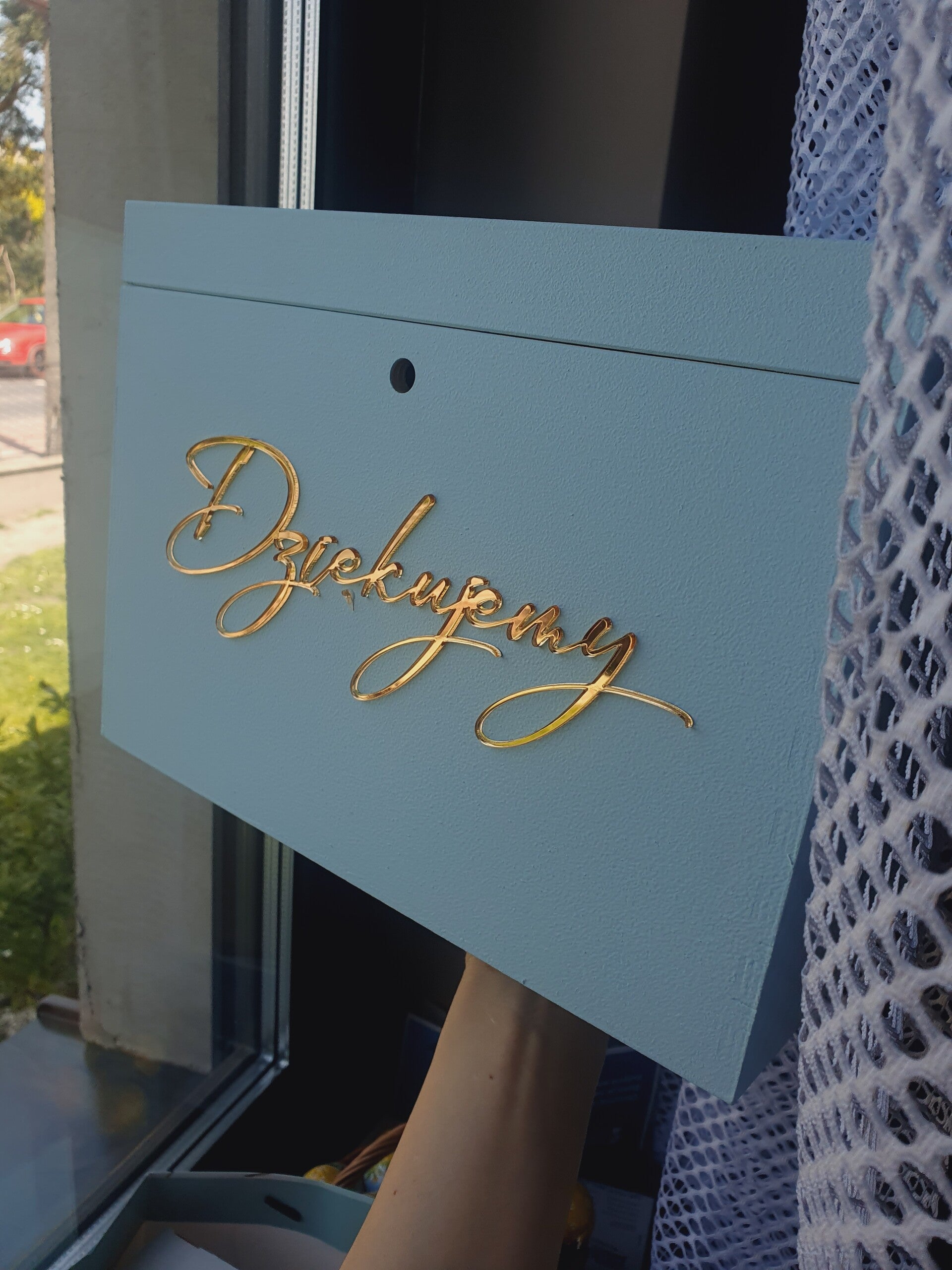 Skrzynia na koperty - Baby Blue