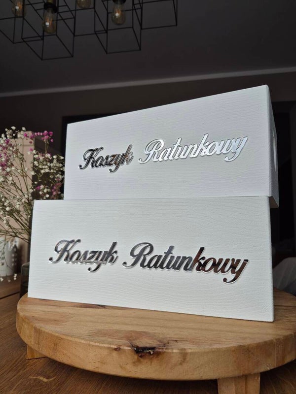 Koszyczek Ratunkowy -  Białe + Srebrne