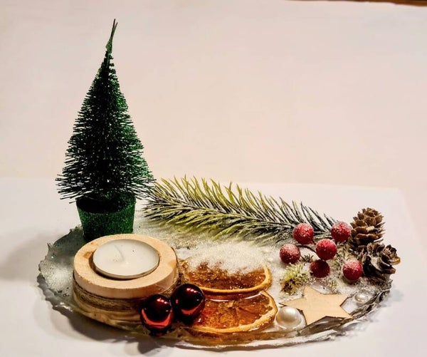 weihnachtlicher Tischschmuck