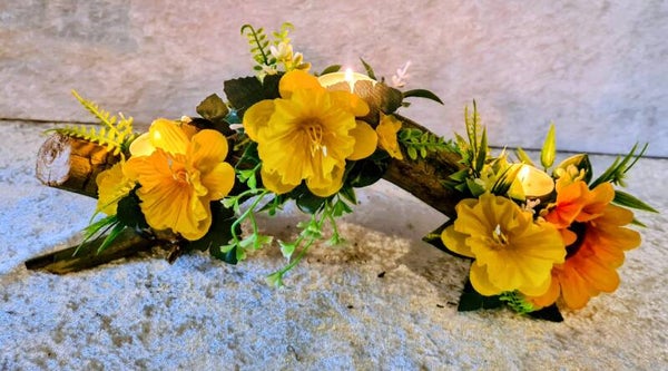 rustikaler Teelichthalter