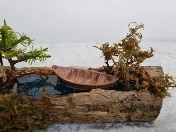 rustikaler Teelichthalter