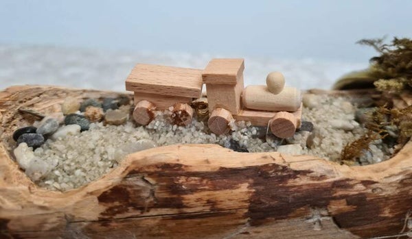 rustikaler Teelichthalter