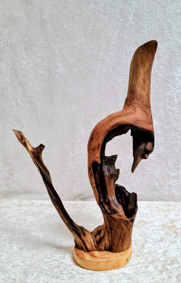 Skulptur aus Holz